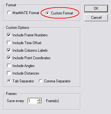 ASCII Options